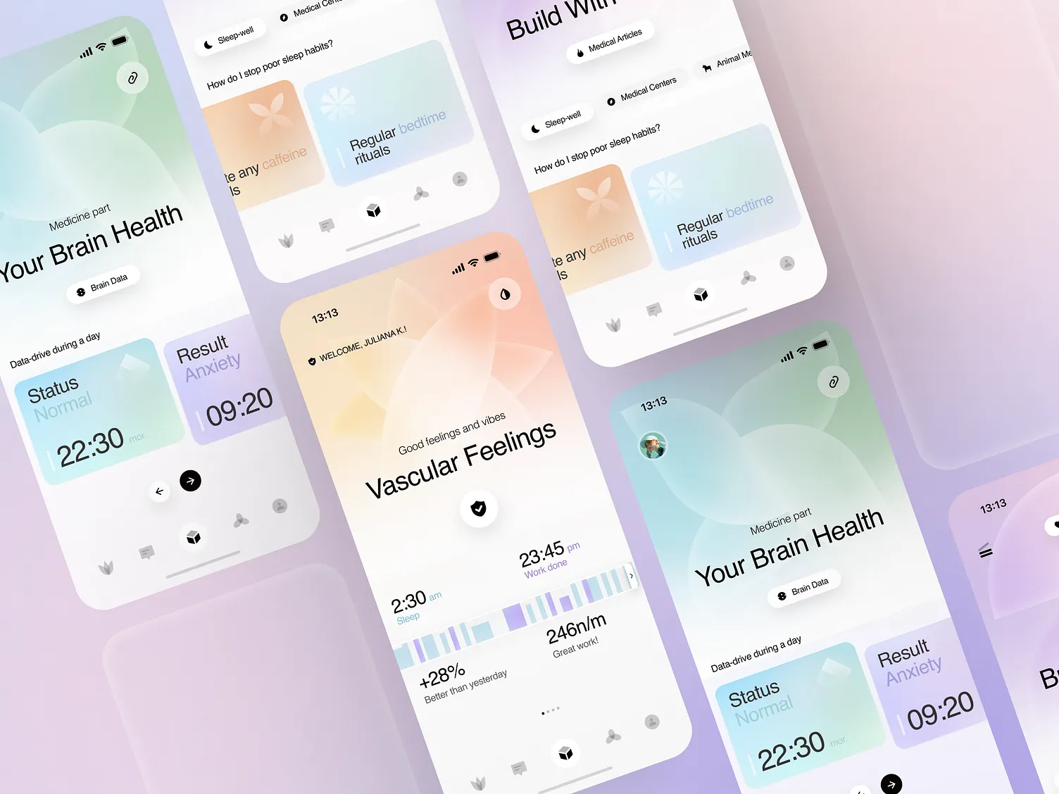 Healyy Health App UI Design