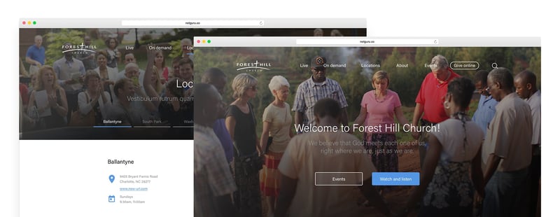 Foresthill Online Platform Preview